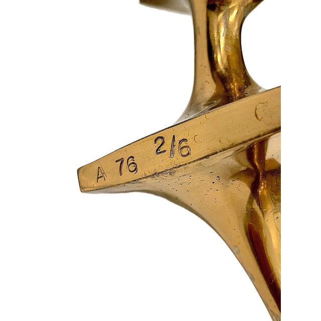1970s Polished Bronze Sculpture “Reclining Form (Thorns) (Opus 374)” by Robert Adams For Sale - Image 5 of 6
