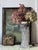 She's a stunner. This tall trumpet vase is cut in the deep, light-catching patterns of the American Brilliant period —...