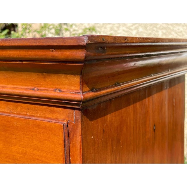 18th Century English Weekly Cabinet in Mahogany For Sale - Image 12 of 17