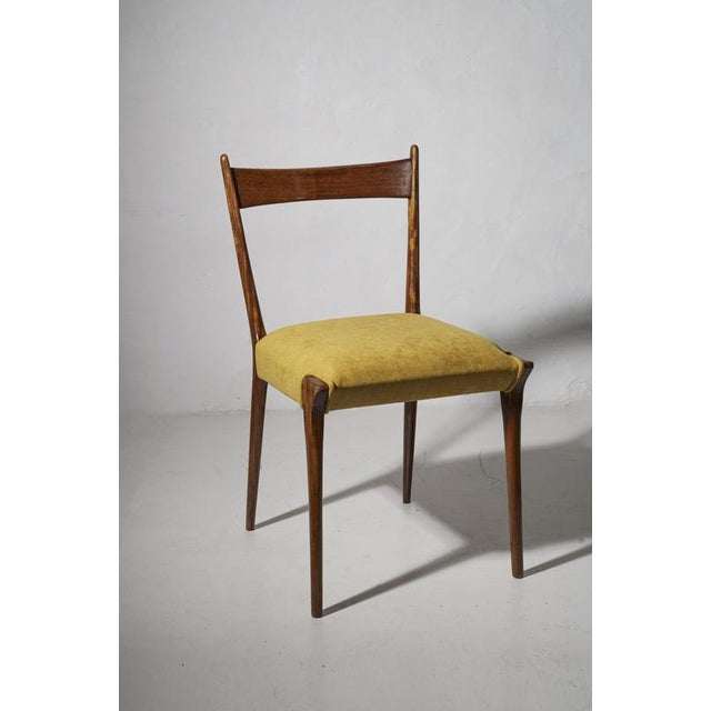 Model S11 Dining Chairs attributed to Alfred Hendrickx for Belform, 1950s, Set of 8 For Sale - Image 9 of 17