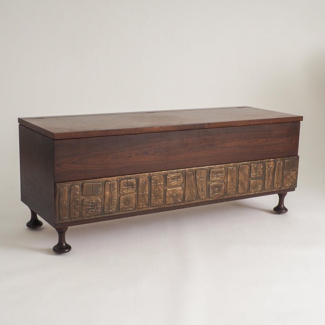 Italian Brutalist Chest by Santambrogio & De Berti, 1960s For Sale - Image 10 of 16