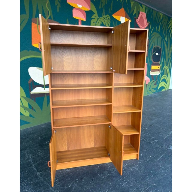 Danish Teak Domino Møbler Bookcase For Sale In Tampa - Image 6 of 10