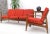Mid 20th Century Danish Mid-Century Modern Walnut Lounge Chair Settee Loveseat Couch Sofa Set - A Pair For Sale - Image 5 of 13