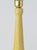 Butter Yellow Ceramic Table Lamp with Pink Silk Pleated Shade from Casa Pupo, Spain, 1960s For Sale - Image 10 of 15