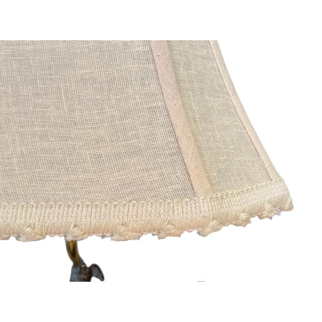 Vintage Renaissance Style Bronze Sculptures Mounted as Table Lamps - A Pair For Sale - Image 9 of 10