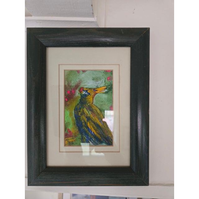 1990s Three Small Paintings Oil and Gouache by Jan Butterfield For Sale - Image 11 of 18