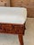 Late 20th Century Late 20th Century Refinished Custom Upholstered Wood Carved Elephant Bench For Sale - Image 5 of 12