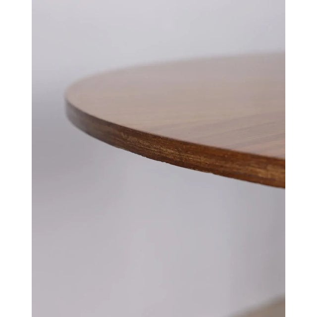 Vintage Round Wooden Table by Carlo Ratti for Lissoni, 1960s For Sale - Image 11 of 13