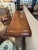 Carved Oak Vintage Asian Style Console Table For Sale - Image 9 of 15