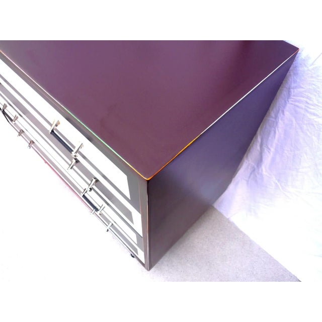 Large Vintage Chest of Drawers 4 Drawers, 1950s For Sale - Image 6 of 10