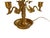 Vintage Wildwood French Empire Candlestick Bouillotte Bronze Table Lamp Triple Swans 25.5" Made in 1980s For Sale - Image 9 of 10