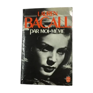 Lauren Bacall: Par Moi-Meme 1979 French Paperback