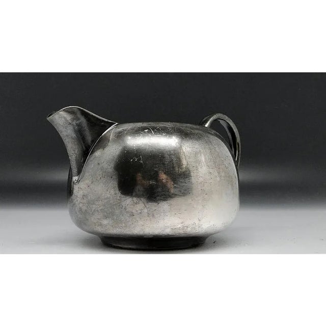 Metal Art Deco Milk Jug, United Kingdom, 1950s For Sale - Image 7 of 8