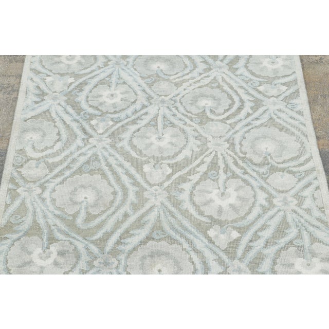 This contemporary 3x8 runner from Rug & Kilim’s Block Print Collection—an innovative line celebrating the artisanal charm...
