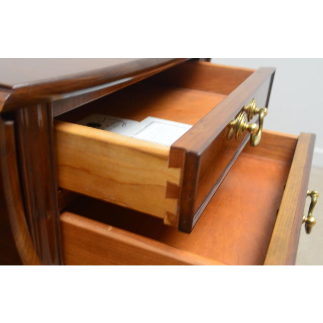 Pair of Stickley Cherry Side Tables For Sale - Image 9 of 12
