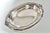 Art Deco Vintage Silver Plate Oval Serving Tray With Floral Handles – Art Deco Revival Barware by Wilcox For Sale - Image 3 of 12