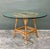 Late 20th Century Vintage Bent Rattan Dining Table For Sale - Image 5 of 12