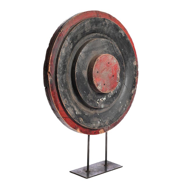 Industrial Iron Sculpture For Sale