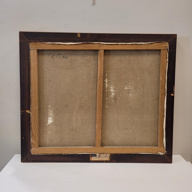 Etienne Ritter, Alsatian Village, 1950s, Oil on Canvas For Sale - Image 18 of 18