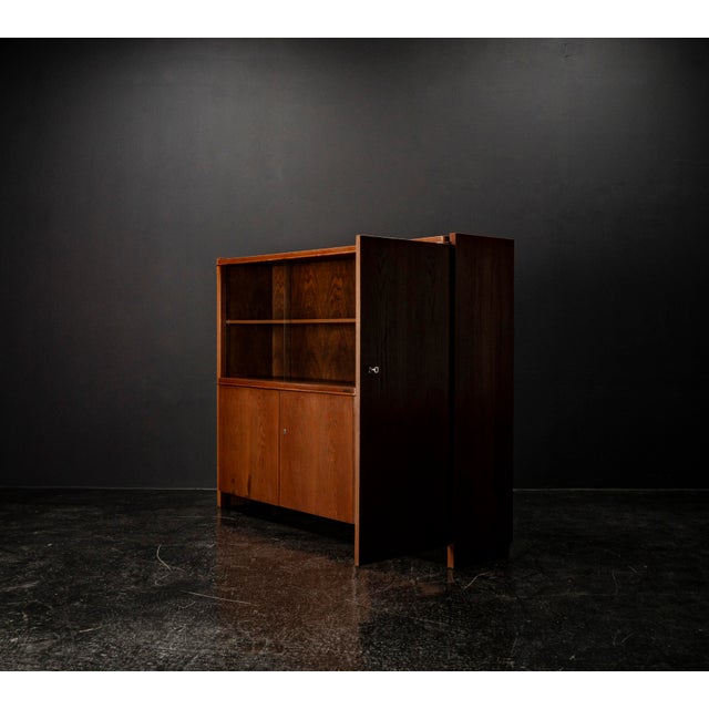 Art Deco Cabinet in Walnut by Bruno Paul for Veb Deutsche Werkstätten Hellerau, 1930s For Sale - Image 17 of 18