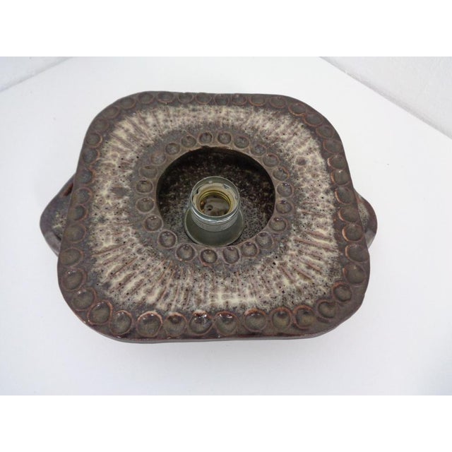 German Pop Art Ceramic Wall Lamps, 1970s, Set of 2 For Sale - Image 10 of 17