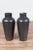 Contemporary Pair of Cobalt Gray Ceramic Vases For Sale - Image 3 of 13