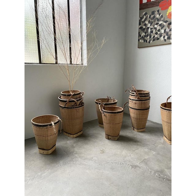 Grocery Baskets, 1950s, Set of 12 For Sale - Image 6 of 18