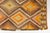 Textile Mid 20th Century Terracotta and Ochre Diamond Design Kilim For Sale - Image 7 of 10