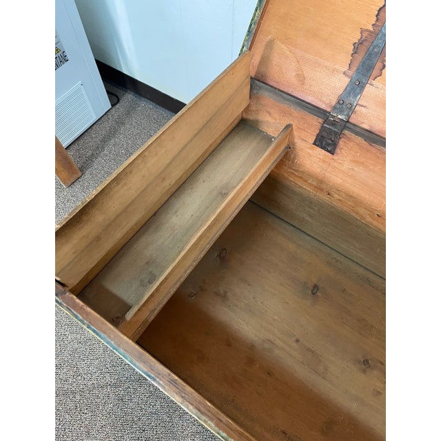 Mid 19th Century Mid 19th Century Blanket Box For Sale - Image 5 of 13