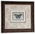 Beautiful complementary set of butterfly art prints with musical motifs. Exquisitely framed with handmade paper mat...