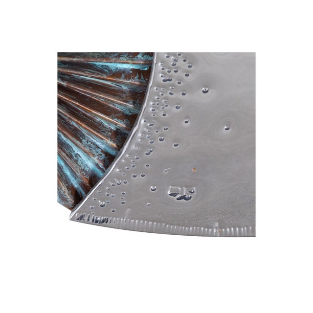 Mid-Century Art Brutalist Aluminum Copper Large Wall Sculpture Don Freedman For Sale In Baltimore - Image 6 of 10