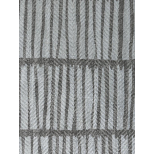 Abstract Christopher Farr Cloth Raoul Dufy Crochet Linen Fabric 1 6/8 Yards For Sale - Image 3 of 5