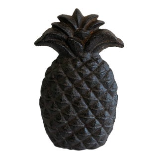 Vintage Cast Iron Pineapple For Sale