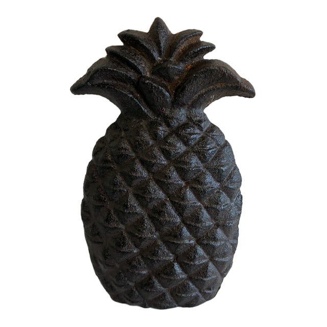 Vintage Cast Iron Pineapple For Sale