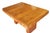 Art Deco Geometric Walnut Dining Table or Large Desk Inspired by Charles Dudouyt For Sale In Los Angeles - Image 6 of 10