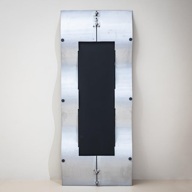 Pair of “Wave” Wall Mirrors by Lorenzo Burchiellaro (1933–2017), Italy, 1970s For Sale - Image 9 of 10