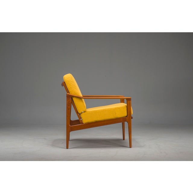 Mid-Century Danish Lounge Chair in Teak attributed to Ib Kofod-Larsen, 1960s For Sale - Image 17 of 18
