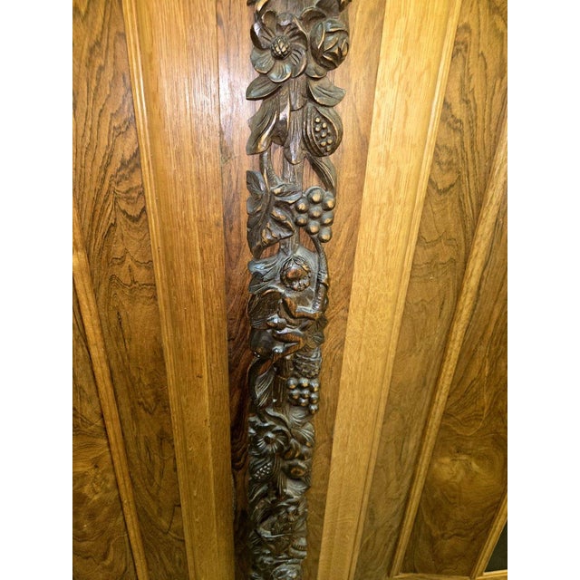 Dutch Renaissance Style Cushioned Cabinet in Wood For Sale - Image 3 of 7