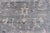 Turkish Angora Oushak Rug With Steel Blue Field and Light Gray Border For Sale In Atlanta - Image 6 of 14