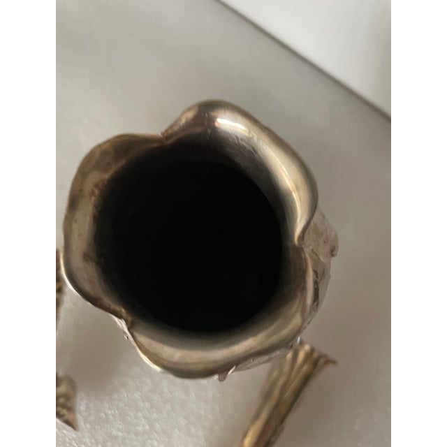 Silvered Bronze Vases from Christofle, 1960s, Set of 3 For Sale - Image 13 of 14