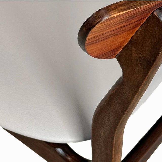 1960s Vintage Rosewood Dining Chairs - Set of 4 For Sale - Image 5 of 6