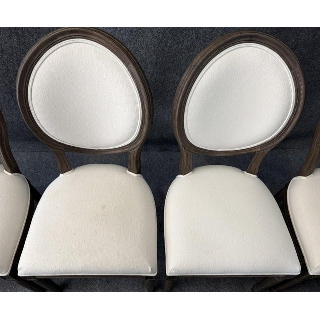 11 Piece Restoration Hardware Dining Set With 9-12ft Table and French Chairs For Sale - Image 15 of 18