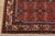 Red Hamedan Rug 3’5” X 4’10” Red Wool Vintage Tribal Hand-Knotted Carpet For Sale - Image 8 of 11