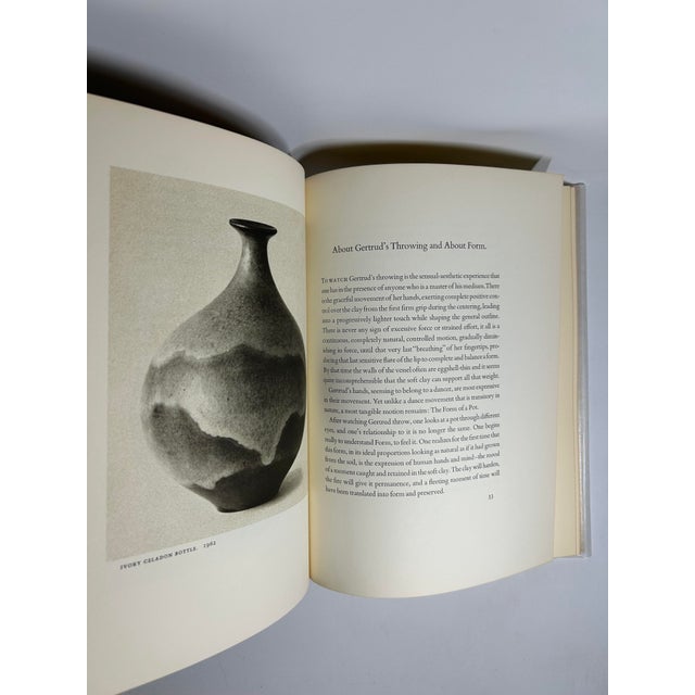 Late 1960s Tall Bottle Form Vase, Private Collection of Gertrud & Otto Natzler - 1 Piece For Sale - Image 12 of 14