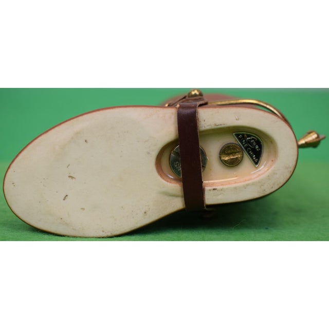 Ceramic Evans Riding Boot Lighter (New/ Old Stock) For Sale - Image 7 of 8