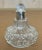 Art Deco Antique Sterling Silver Perfume Bottle in Cut Glass Crystal, 1929 For Sale - Image 10 of 11