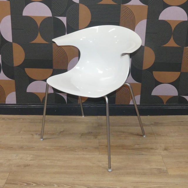 Vintage Italian Loop Plastic Stacking Chairs, 2010, Set of 4 For Sale - Image 9 of 18