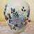 Vintage American Hand-Painted Ceramic Chrysanthemum Table Lamp With Floral Motif, Cream Glazed Porcelain, 28"h For Sale - Image 9 of 18
