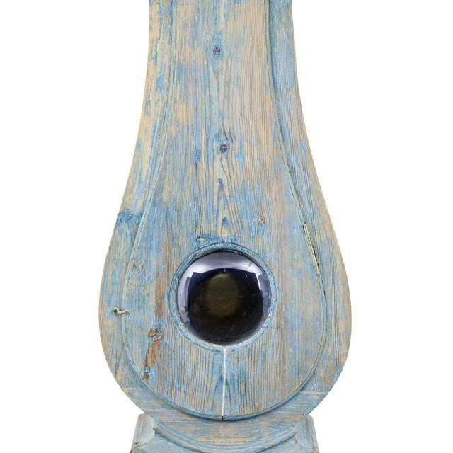 Mid 19th Century Swedish Pine Long Case Mora Clock For Sale - Image 10 of 15
