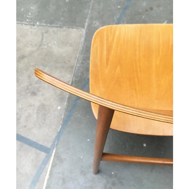 Mid-Century Plywood Side Chair For Sale - Image 9 of 18
